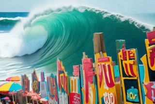 潮点字体库、潮 字体设计