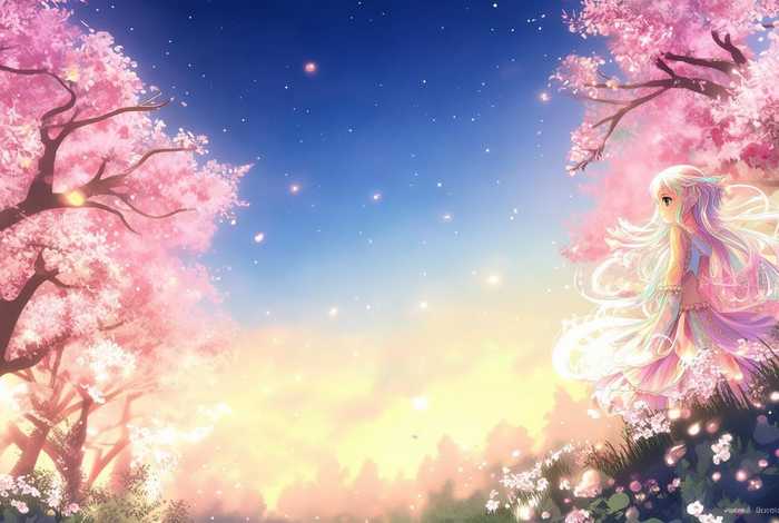 女生喜欢的电脑壁纸，女生喜欢的电脑壁纸动漫