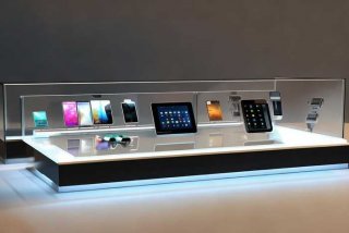 电子产品展示架图片 电子产品展示架图片高清