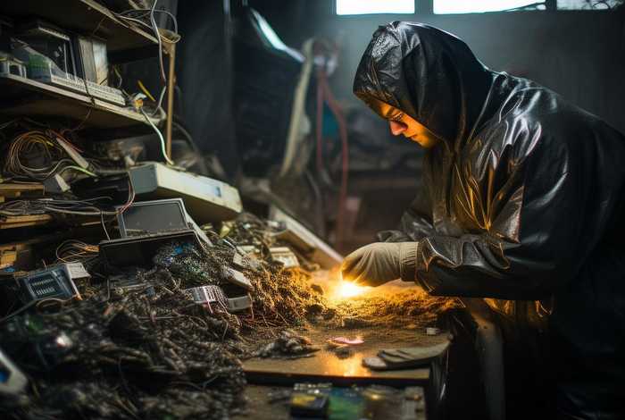 废旧电子产品提炼黄金犯法吗、废旧电子产品提炼黄金犯法吗怎么处理