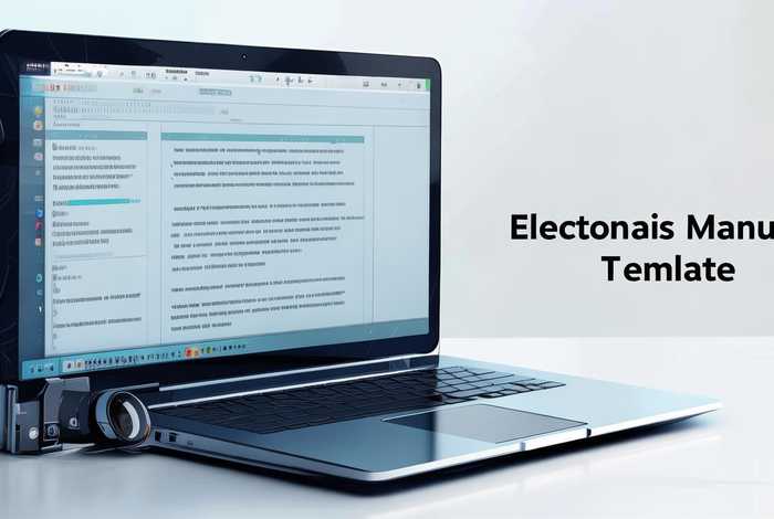 电子产品使用说明书word模板，电子产品使用说明书word模板下载