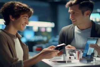 电子产品简单的英文对话，电子产品简单的英文对话怎么写