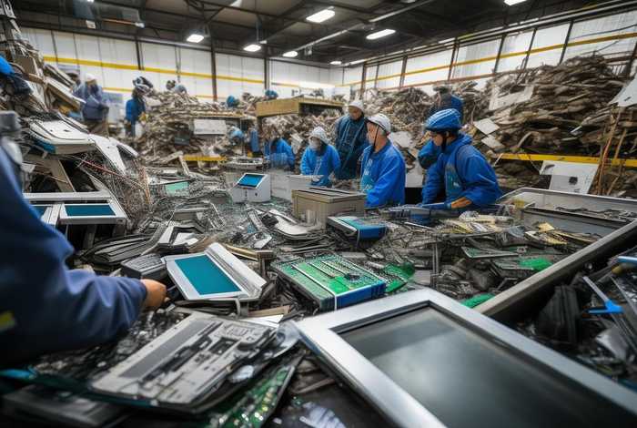 废弃电子产品回收处理 - 废弃电子产品回收处理流程