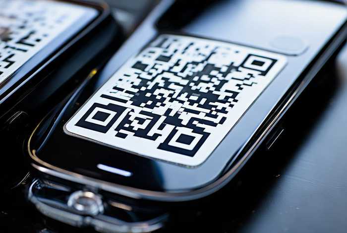 电子产品标签图片带二维码，电子产品标签图片带二维码扫不出来