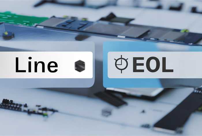 电子产品标识卡上line是什么意思；电子产品eol是什么意思
