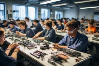 电子产品制造工艺教学影片观后感，电子工艺制作教学影片观后感