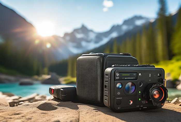 户外电子产品背景，户外电子产品背景图