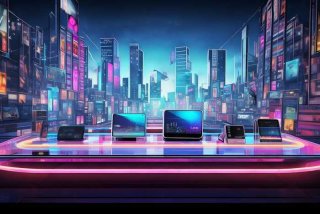 电子产品海报背景 - 电子产品海报背景设计