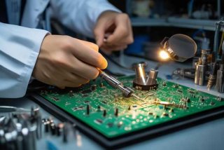 电子产品焊接点开了怎么处理；电子产品焊接点开了怎么处理好