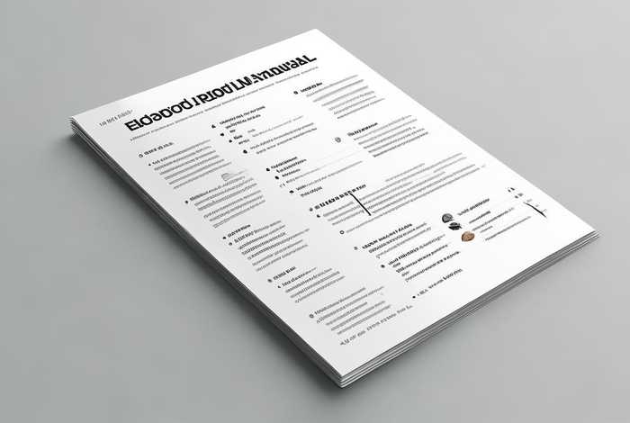 电子产品说明书模板图片（电子产品说明书模板图片下载）