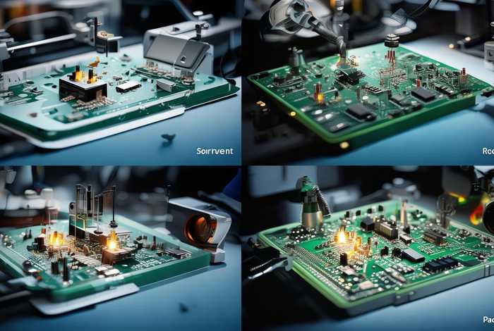 电子产品制程工艺；电子产品制造工艺工作程序主要包括哪4个阶段？