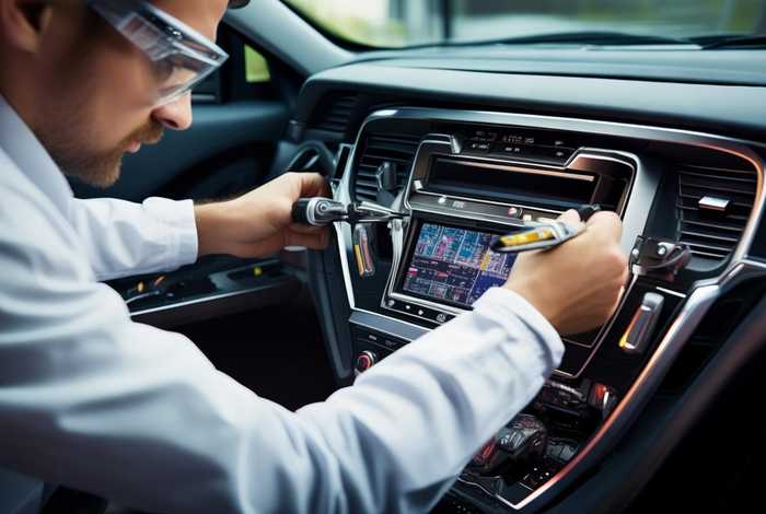 汽车电子产品安装，汽车电子产品安装方法