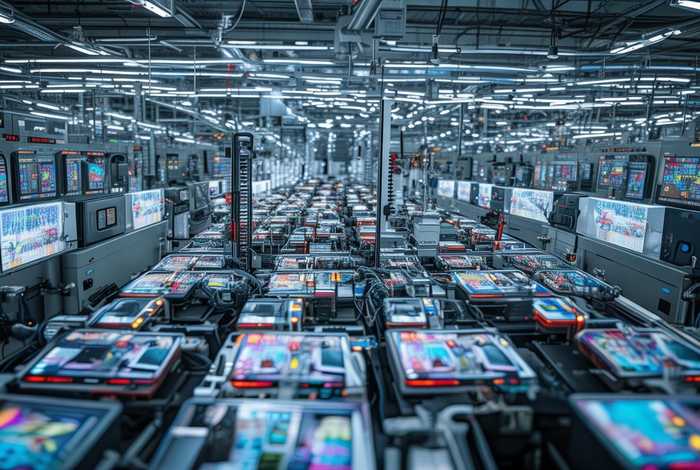 这个工厂生产各种各样的电子产品英语（这个工厂生产各种各样的电子产品英语翻译）