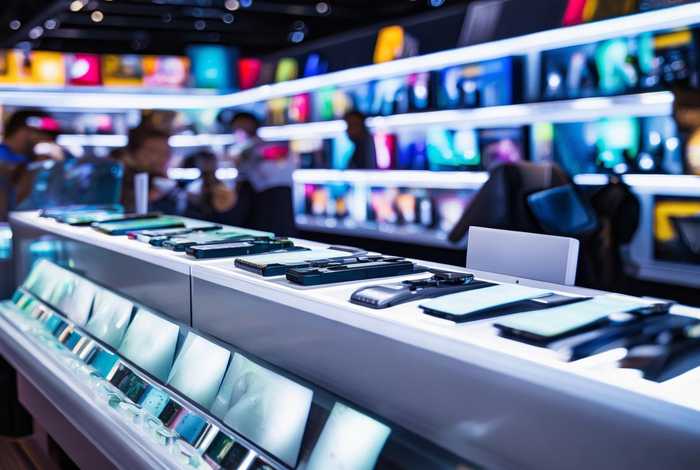 电子产品店内照片；电子产品店内照片图片