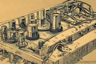 德国电子管收音机电路图（德国电子管收音机电路图解）