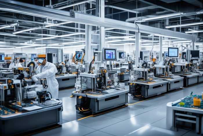 电子产品生产流程设计（电子产品生产流程设计论文）