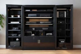 电子产品收纳柜（电子产品收纳柜效果图）