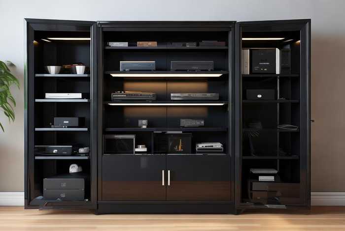 电子产品收纳柜(电子产品收纳柜效果图) 电子产品收纳柜(电子产品收纳柜效果图)