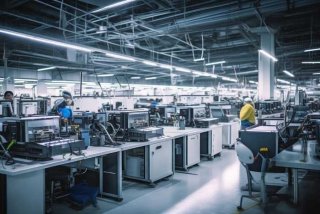 电子产品加工厂图片，电子产品加工厂图片真实