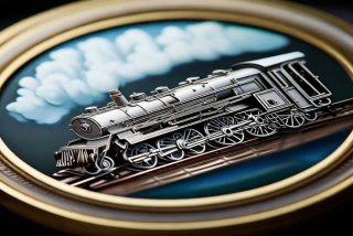 电子产品标识符号、电子产品标识符号一个圆圈内部一个火车头