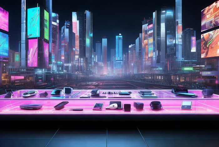 电子产品海报背景 - 电子产品海报背景设计