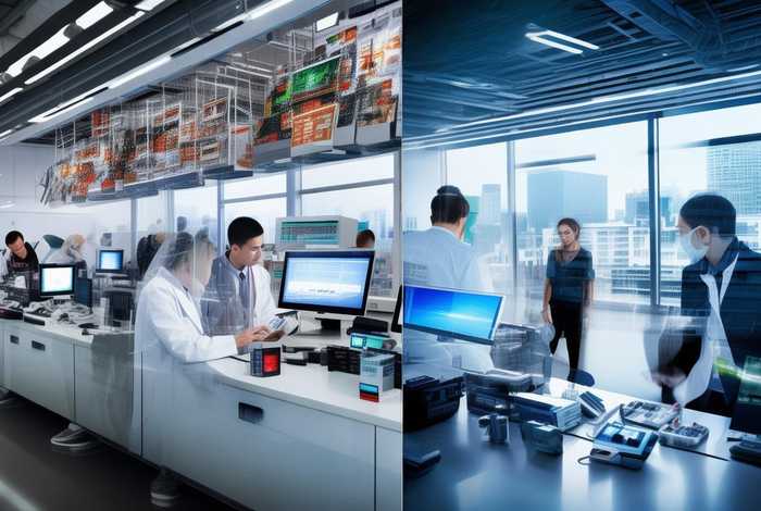 电子产品服务部照片 电子产品经营部照片