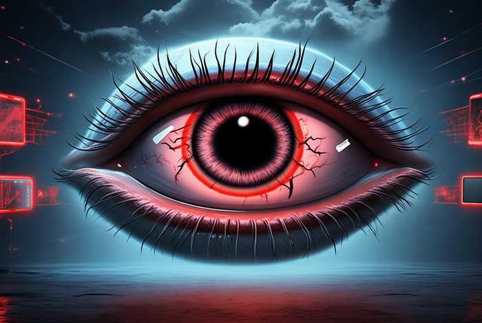 电子产品对眼睛的危害海报怎么画、电子产品对眼睛的危害绘画