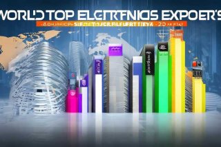 世界电子产品出口排名；世界电子产品出口排名前十