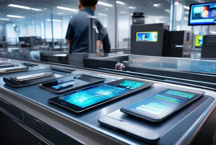 电子产品过安检是什么样子的 - 电子产品过安检是什么样子的图片