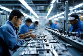 电子产品加工厂生产视频；电子产品加工工厂