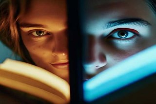 电子产品对眼睛的危害大还是看书（电子产品对眼睛的危害大还是看书的危害大）