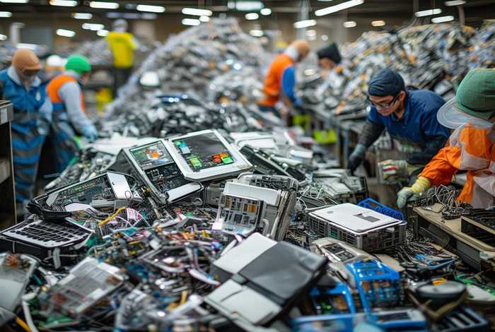 废弃电子产品回收处理工艺；废弃电子产品回收处理工艺有哪些