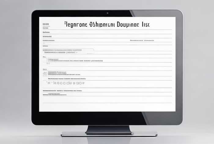 电子产品发货单模板 - 电子产品发货单模板图片