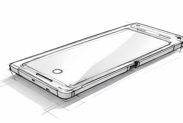 电子产品简单素描，电子产品简单素描图片