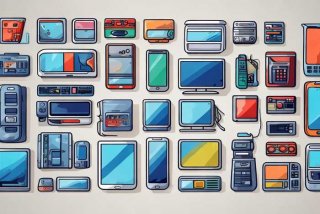 电子产品图片大全（电子产品图片大全简笔画）