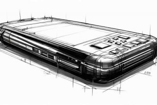 电子产品图片素描，电子产品图片素描图