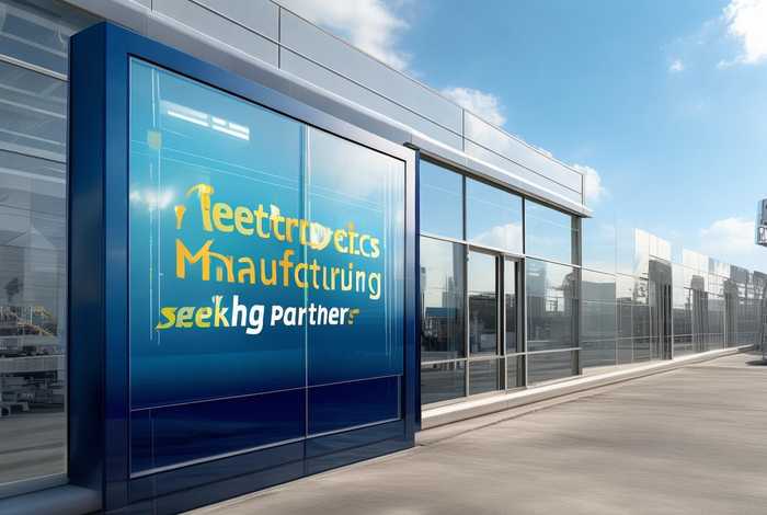 电子产品加工厂寻找合伙人，电子产品加工厂寻找合伙人怎么找