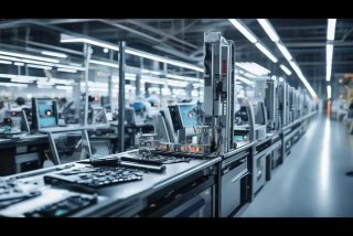 电子产品生产流程视频；电子产品生产流程视频讲解