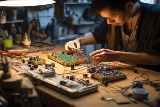 制作电子产品手工；制作电子产品手工作品