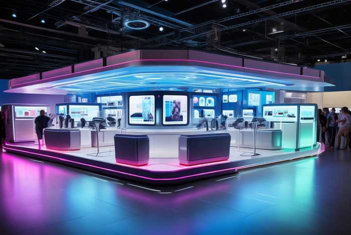 电子产品展台设计图、电子产品展台设计图片 电子产品展台设计图、电子产品展台设计图片