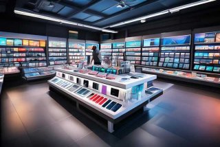 电子产品店图片（电子产品店图片高清）