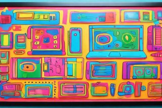 电子产品手抄报图片 - 电子产品手抄报图片简单