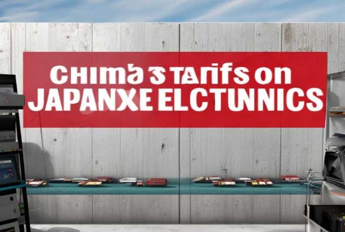 中国对日本电子产品关税；中国对日本电子产品关税多少