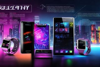 电子产品介绍海报；电子产品介绍海报图片