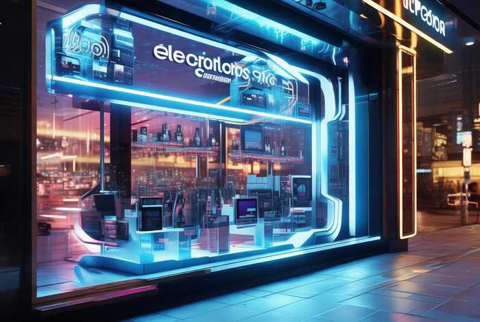 电子产品店招(电子产品店招设计效果图) 电子产品店招(电子产品店招设计效果图)