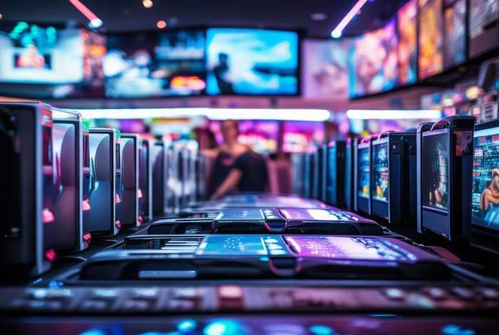 电子产品商城游戏机、家用电子游戏机批发城