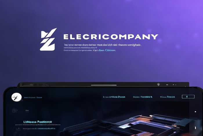 电子产品公司主页 - 电子产品公司主页设计图