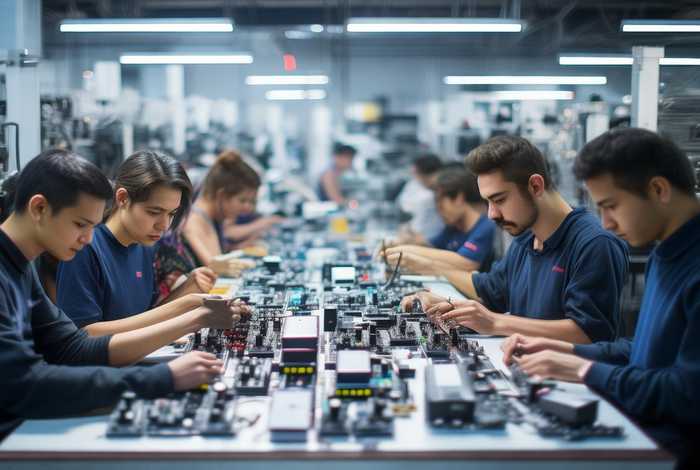 小型的电子产品 - 小型的电子产品生产型企业最少需要多少人