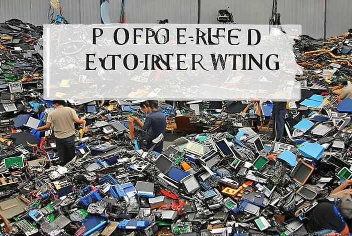 回收废旧电子产品如何赚钱，回收废旧电子产品如何赚钱呢