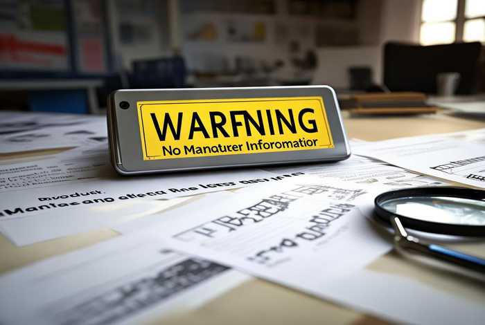 电子产品使用说明书无生产厂家地址电话合法吗？，产品说明书上没有生产厂家和电话算不算三无产品